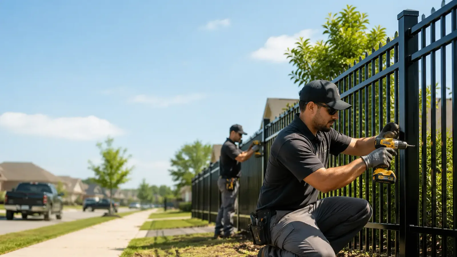 Metal Fence Installation in Nesquehoning, PA